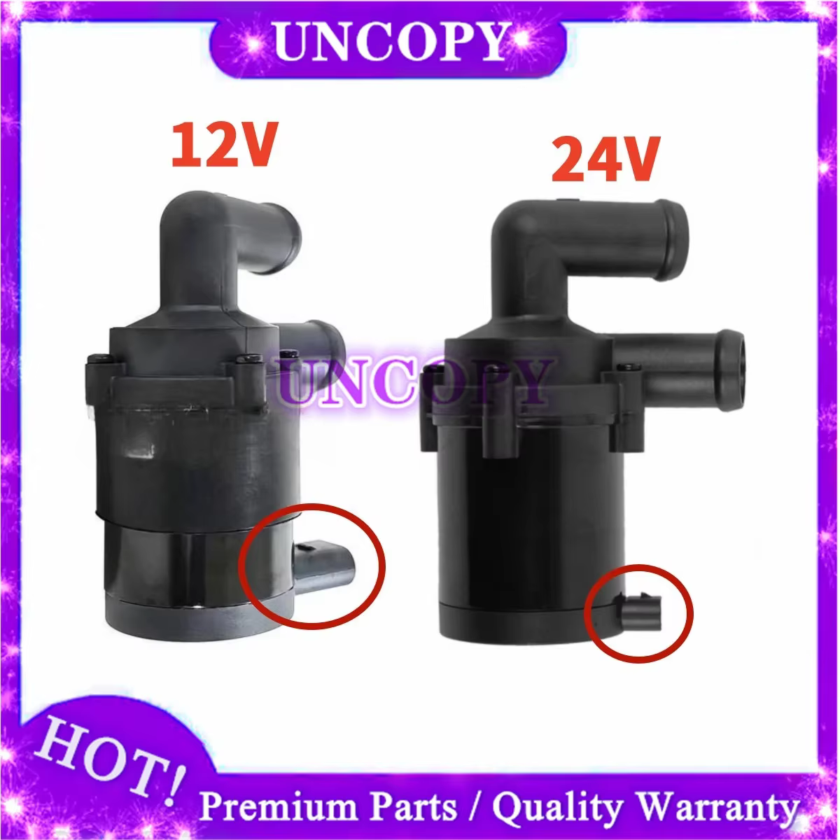 Pompe à eau de chauffage auxiliaire pour liquide de refroidissement, 12V/24V, 702671370 702671520 9022635A 7.02671.52.0, pour voiture allemande, Mercedess, nouveau