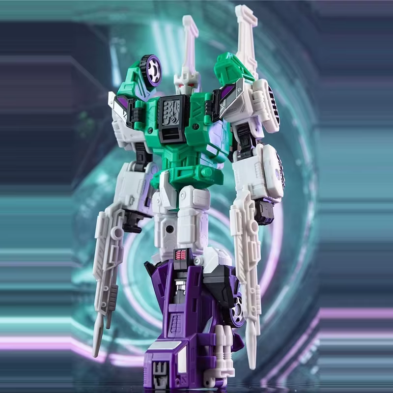 JINBAO Sixshot Transformation 8902 Ninja Six formes guerrier G1 série Anime figurine déformation Robot cadeaux jouets