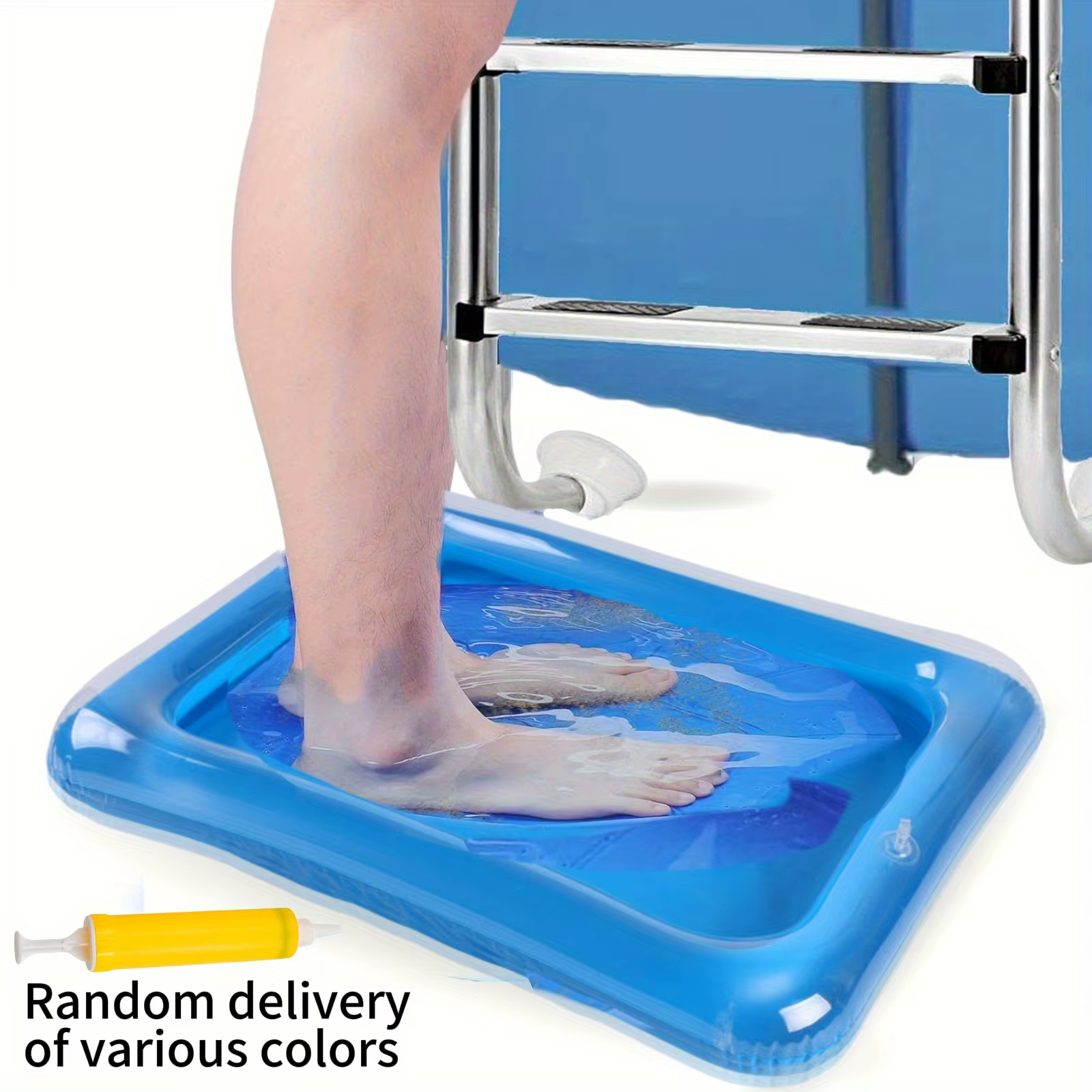 1 pièce Bassin de nettoyage de piscine portable et pliable
