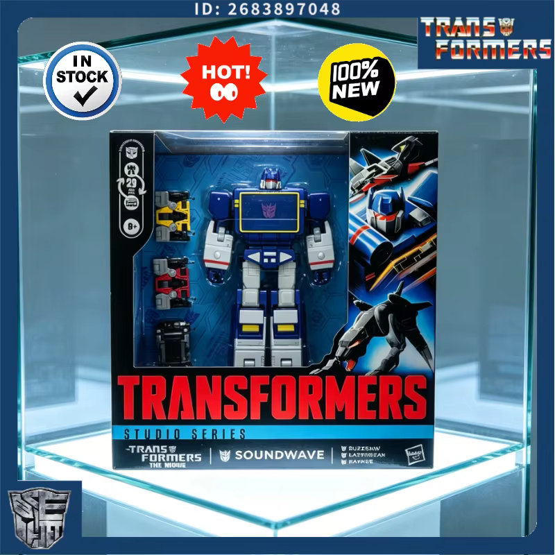 Transformers SS-86 Soundwave Swoop - Modèle de personnage de film à assembler - Figurine robot articulée de collection - Jouet pour cadeau - Studio Megatron