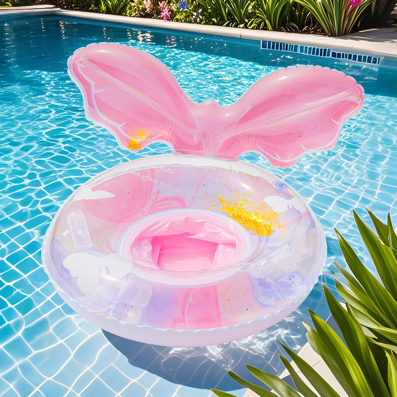 1PC Bouée de piscine, Tube de natation gonflable