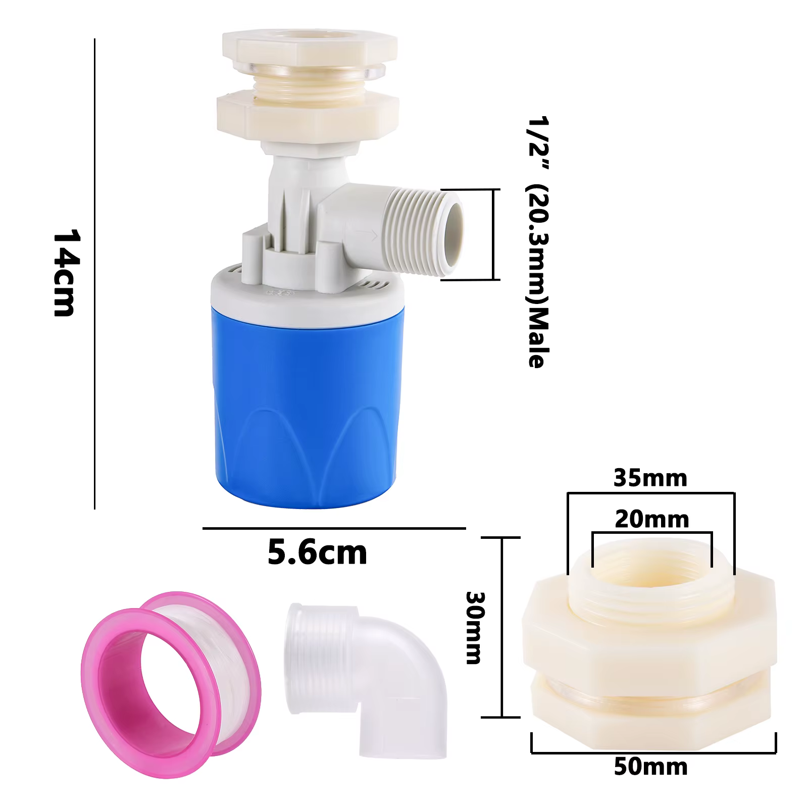Valve de contrôle automatique du niveau d'eau