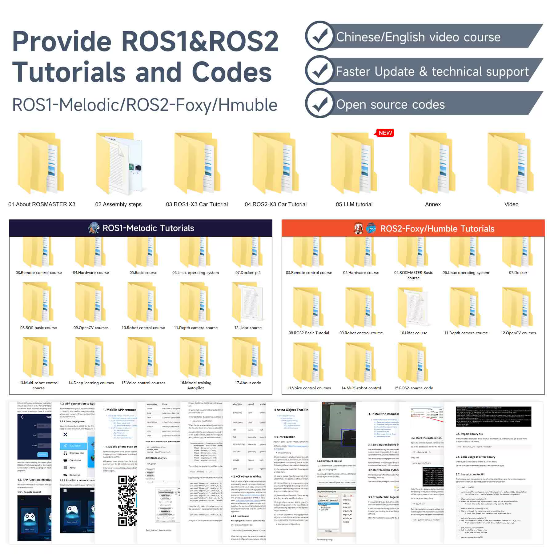ROSMASTER X3 ROS2 Robot voiture intelligente bricolage Kit d'apprentissage électronique Python pour Jetson NANO/Orin NX SUPER/Orin NANO SUPER/RaspberryPi 5