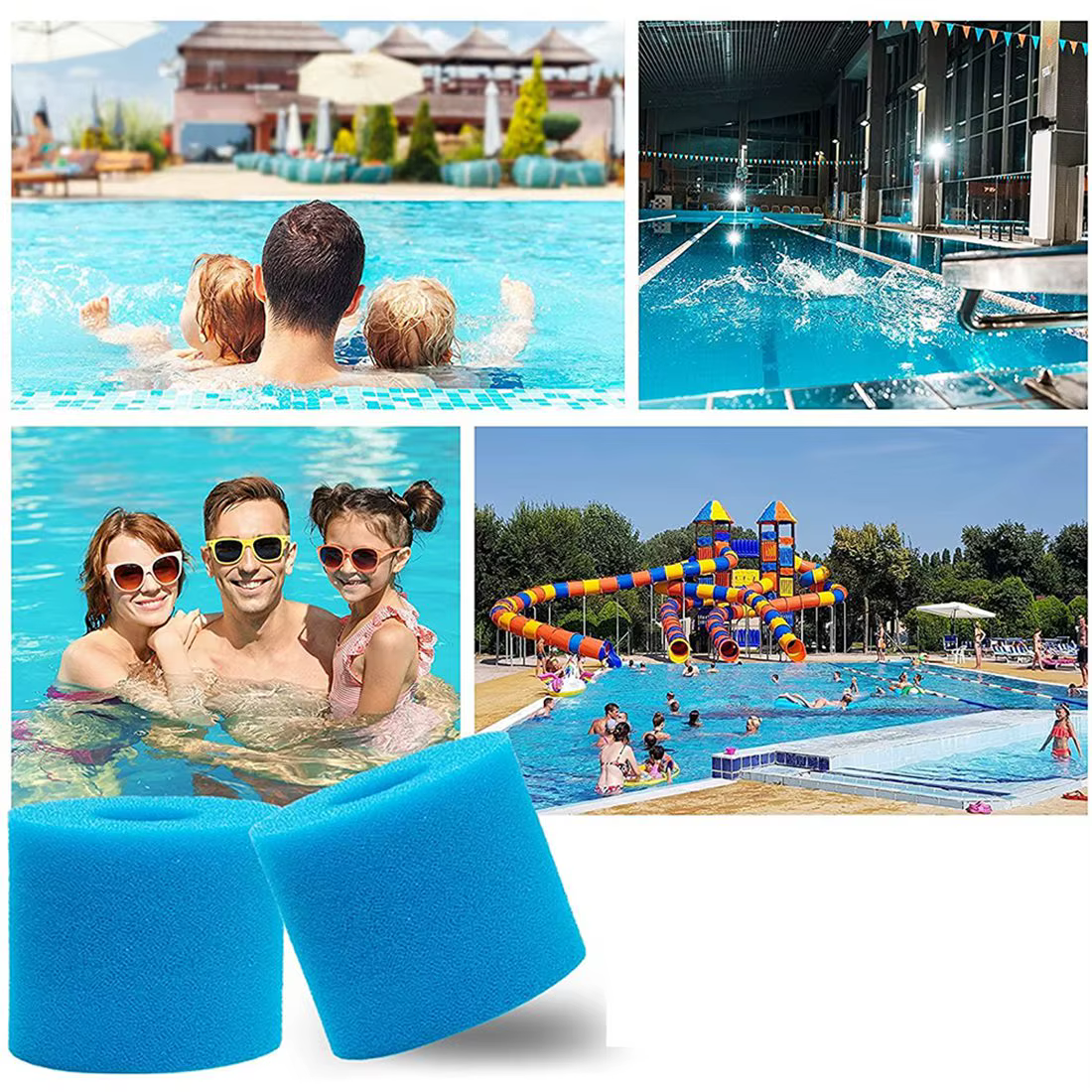 Cartouche filtrante de piscine pour Type H