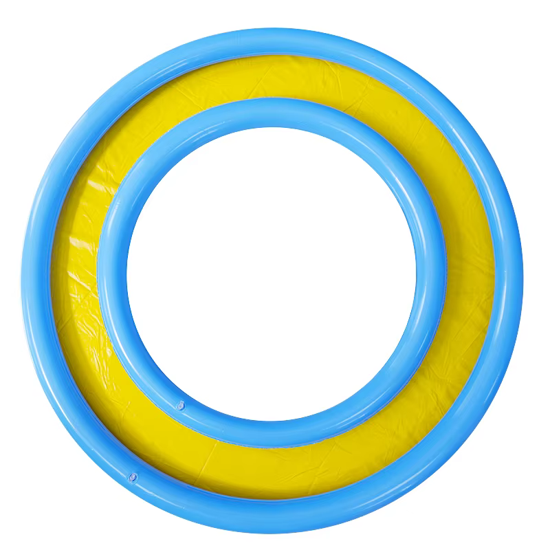 Piscine gonflable Portable avec anneau pour spectacle de bulles et accessoires de Performance sur scène