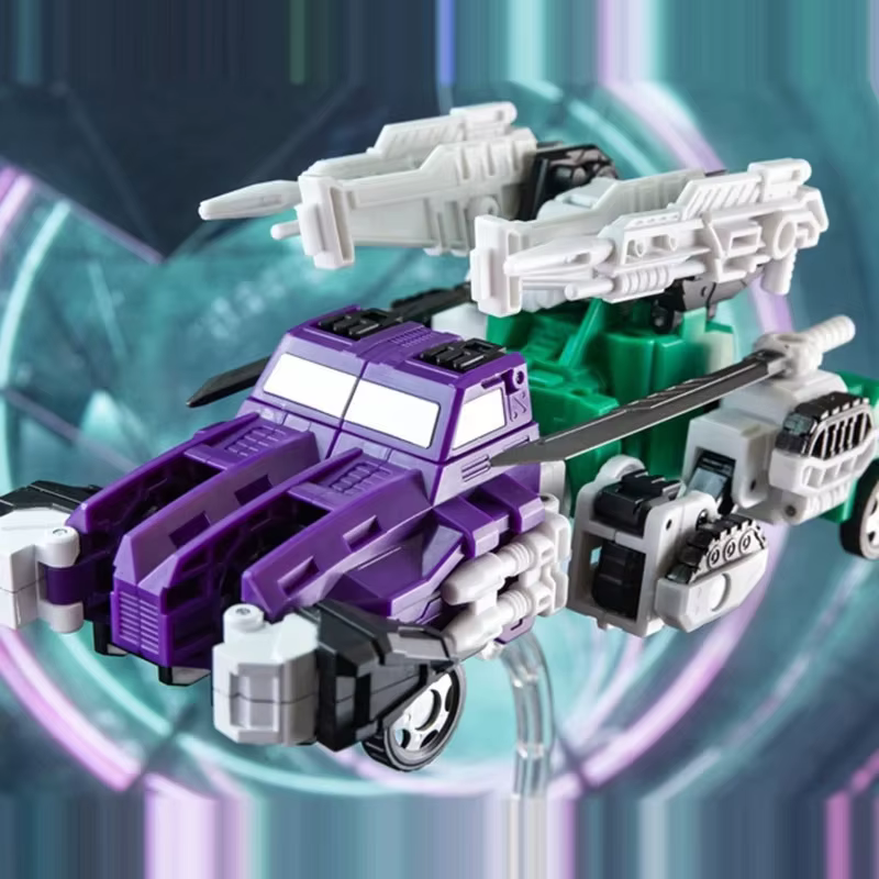 JINBAO Sixshot Transformation 8902 Ninja Six formes guerrier G1 série Anime figurine déformation Robot cadeaux jouets