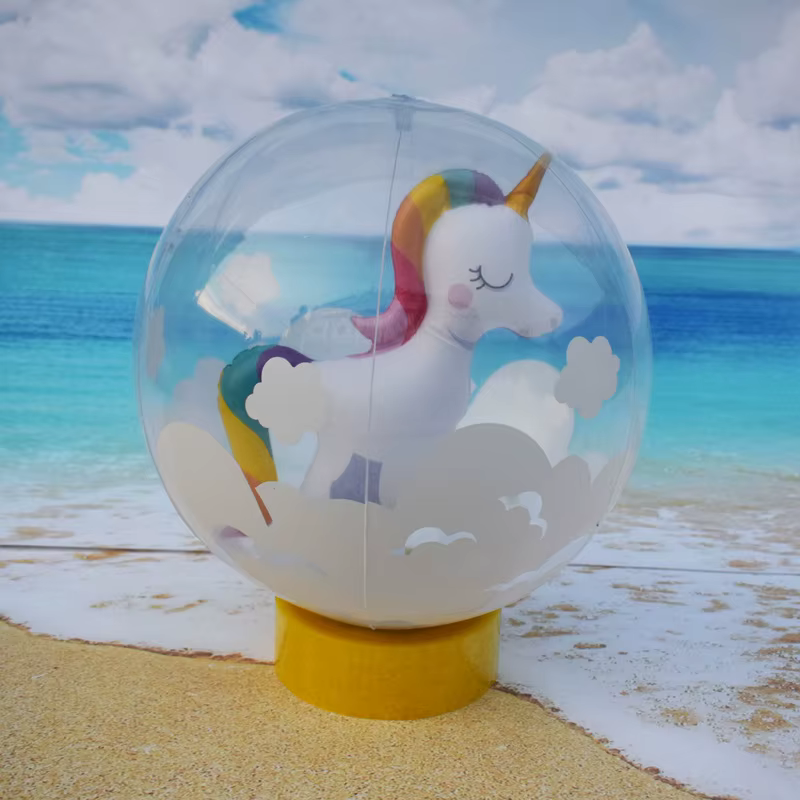Rooxin licorne piscine fête gonflable ballon de plage