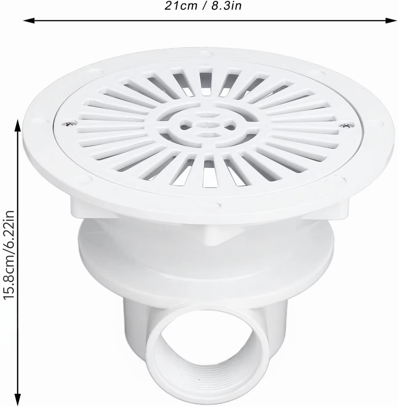 Couvercle de vidange principal pour piscine