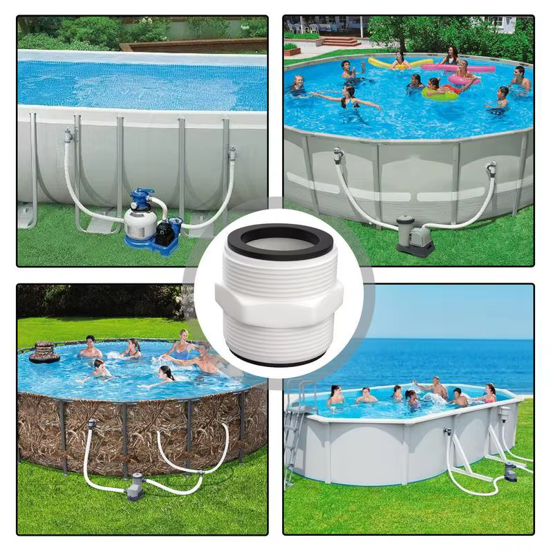 Adaptateur de Tuyau de Piscine Étanche