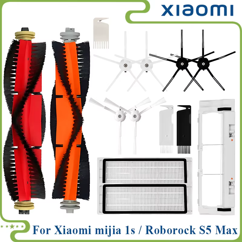 Filtre pour aspirateur Robot Xiaomi Mi 1/1S SDJQR01RR SDJQR02RR Roborock E2 E3 E4 E5 S4 S4 Max S5