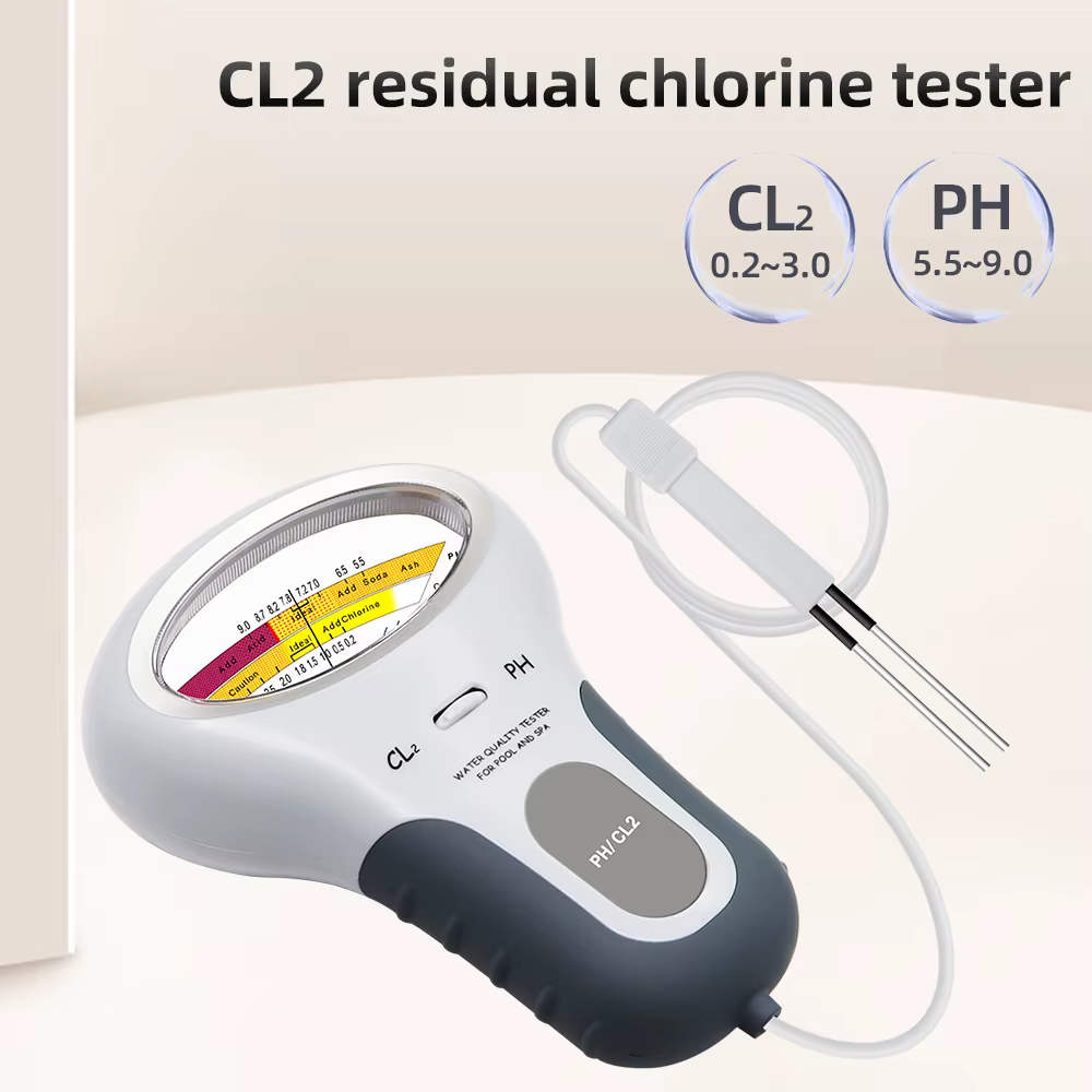 Détecteur de chlore 2 en 1