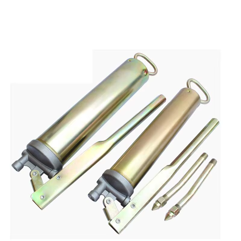 Pistolet à Graisse Pneumatique existent 200CC/400CC, Pression Manuelle, Type Levier, Injecteur d'Huile, Pompe de Compresseur, Machine pour Voiture/Camion