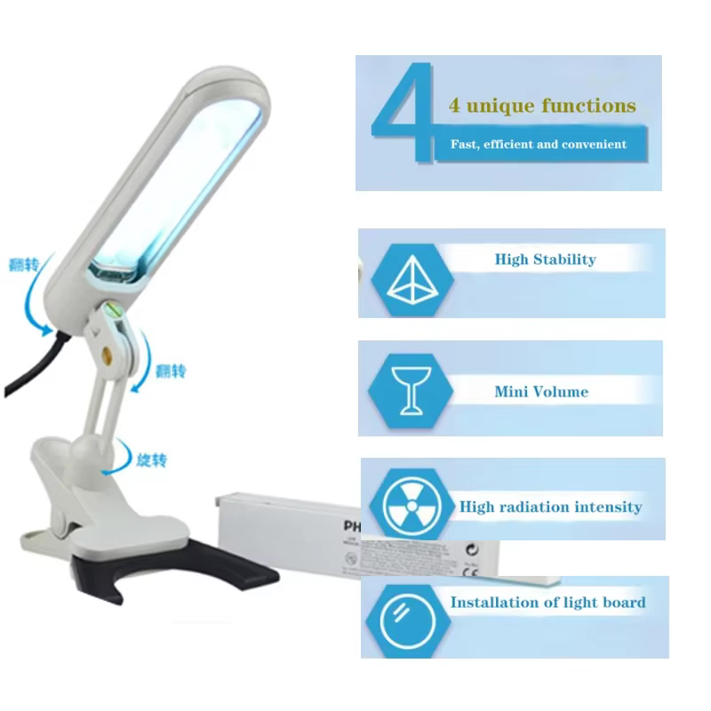 Lampe thérapeutique domestique non remboursable pour traitement du psoriasis et du vitiligo