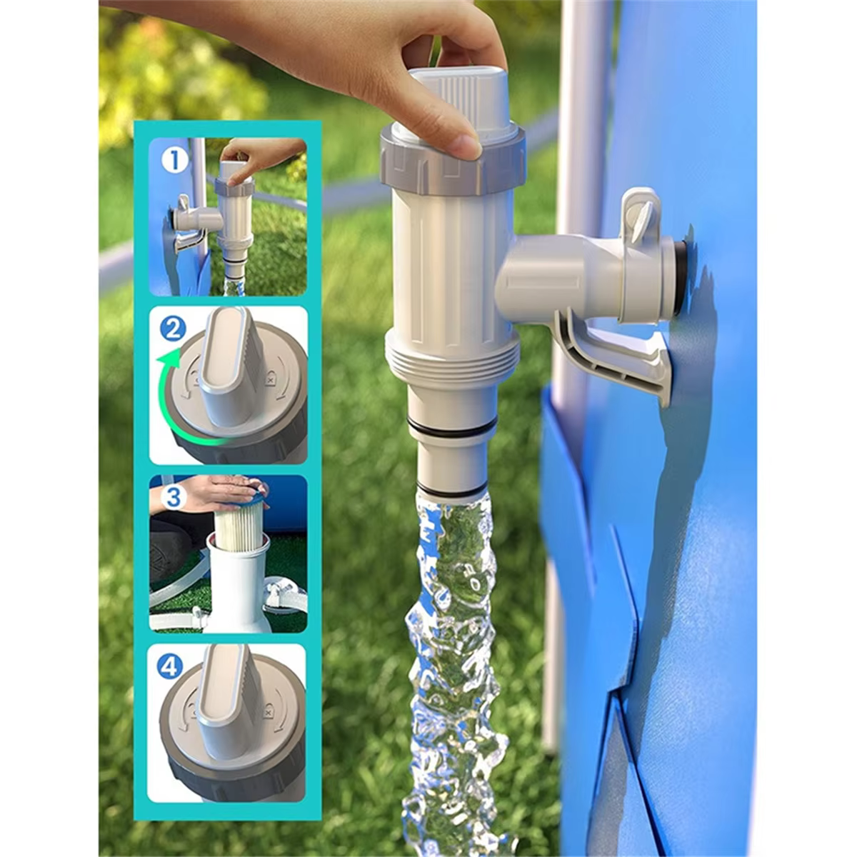 Adaptateur de tuyau YYg-oPool