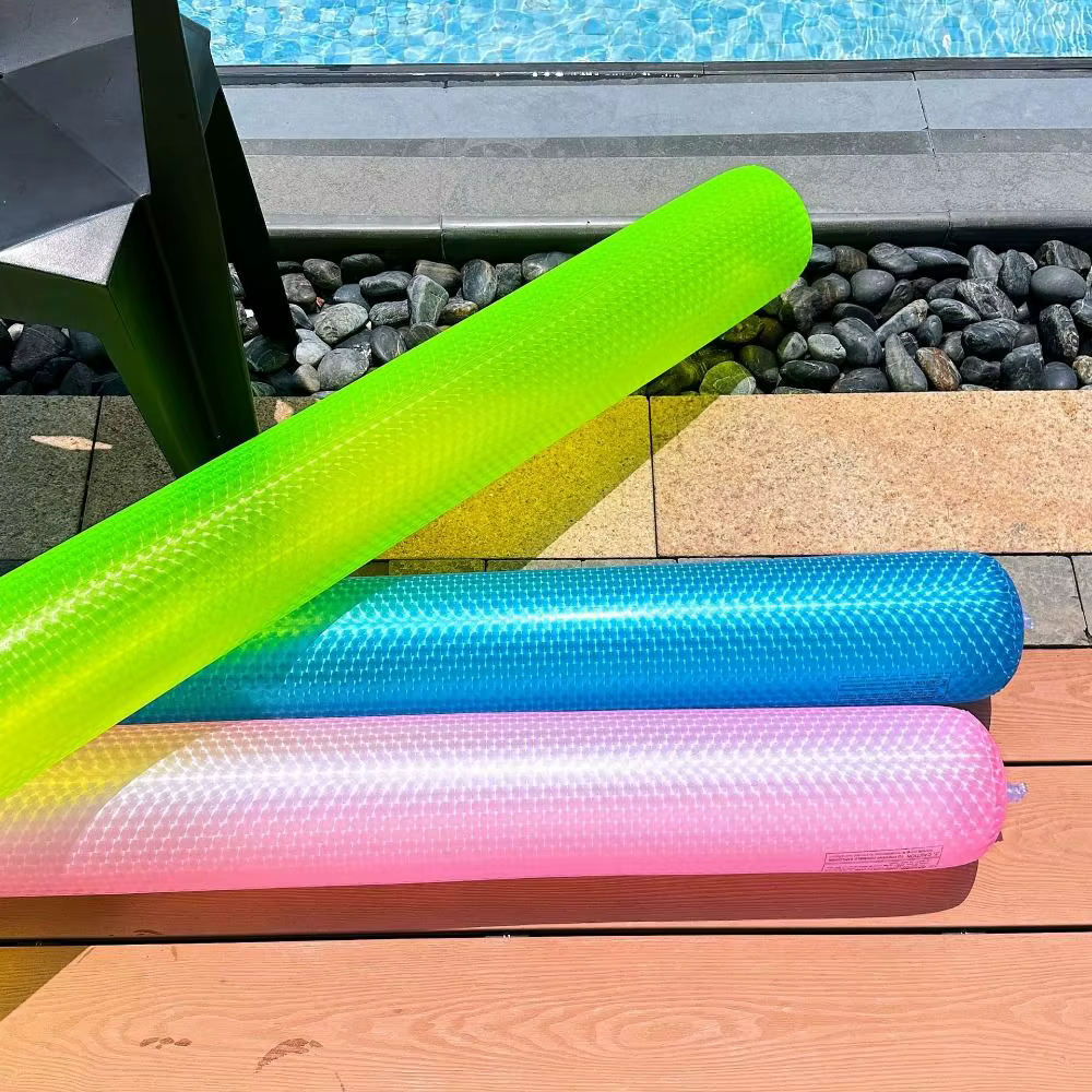 Bâtons gonflables géants en PVC pour piscine