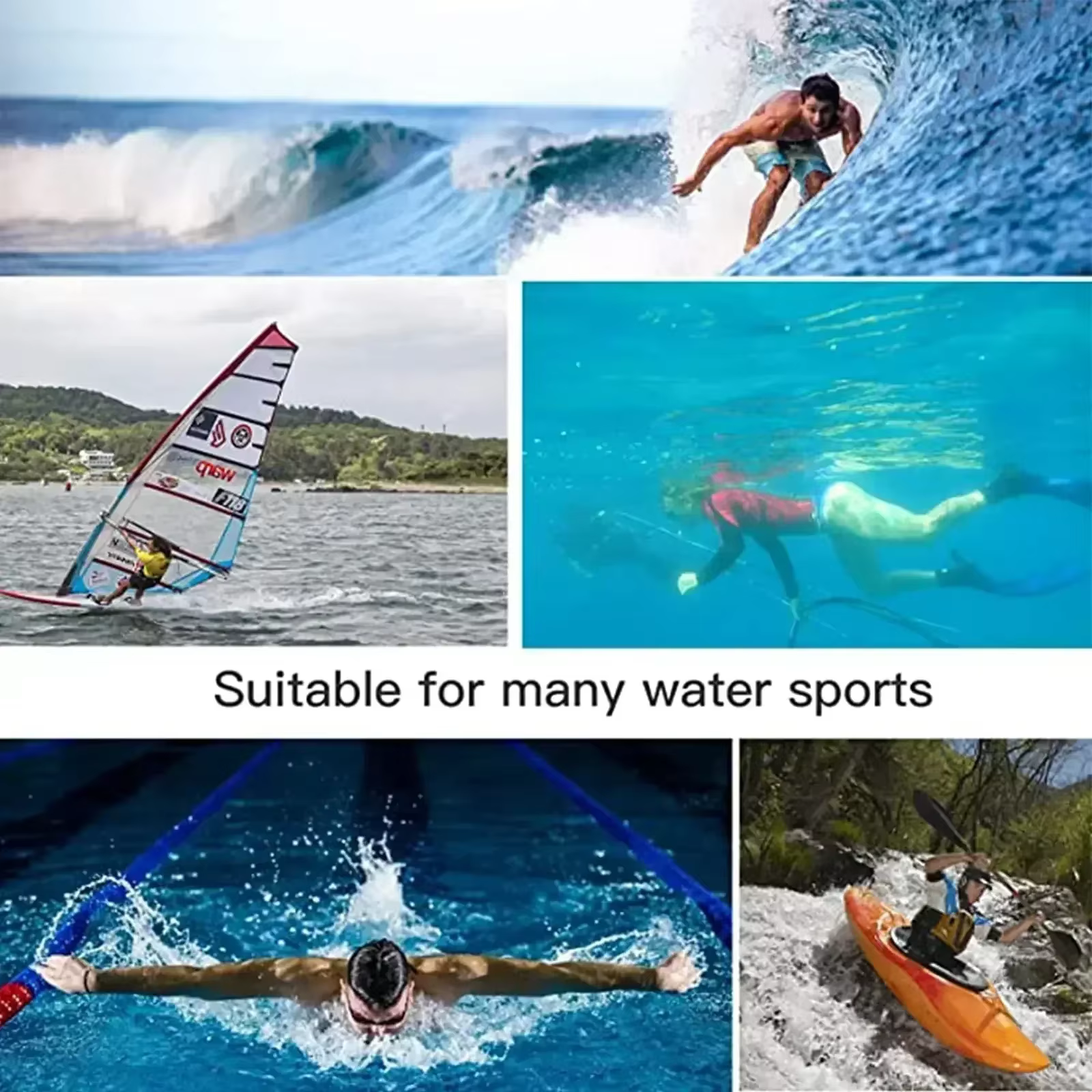 Bouchons d'oreille de natation pour adultes