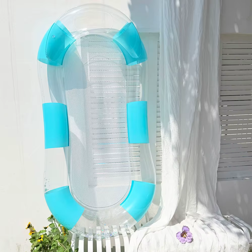 1 chaise-hamac gonflable pour piscine - Un tapis flottant adapté aux piscines