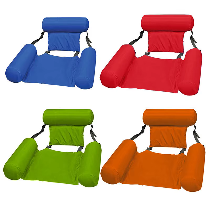 Matelas gonflables eau natation hamac chaises longues piscine jouets de sport tapis flottant