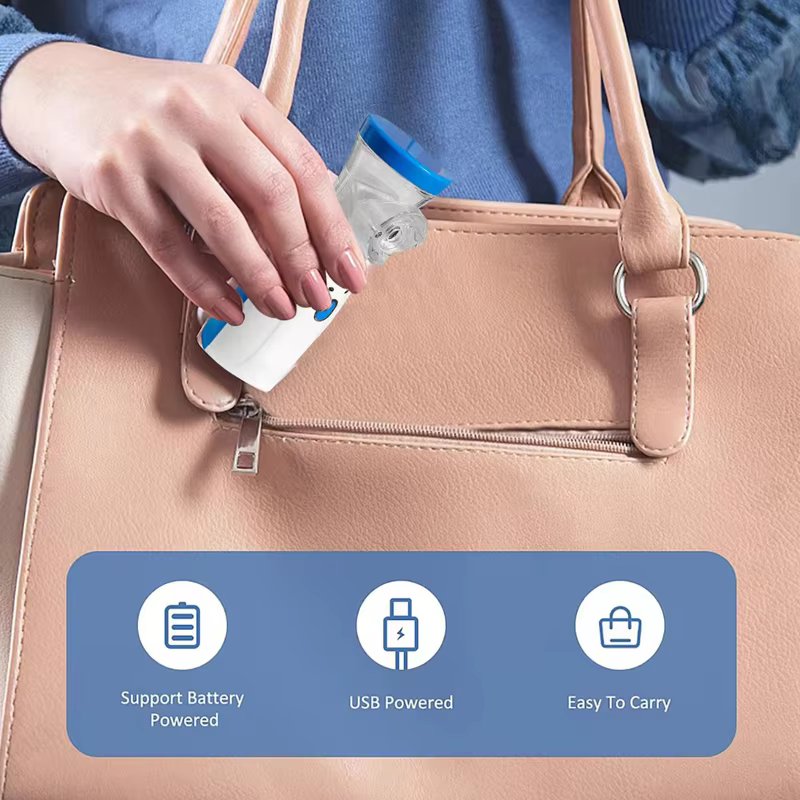Nébuliseur médical Machine inhalateur d'asthme Mini USB portable automiseur enfants adulte enfant inhaler de vapeur nébuliseur à domicile soins de santé