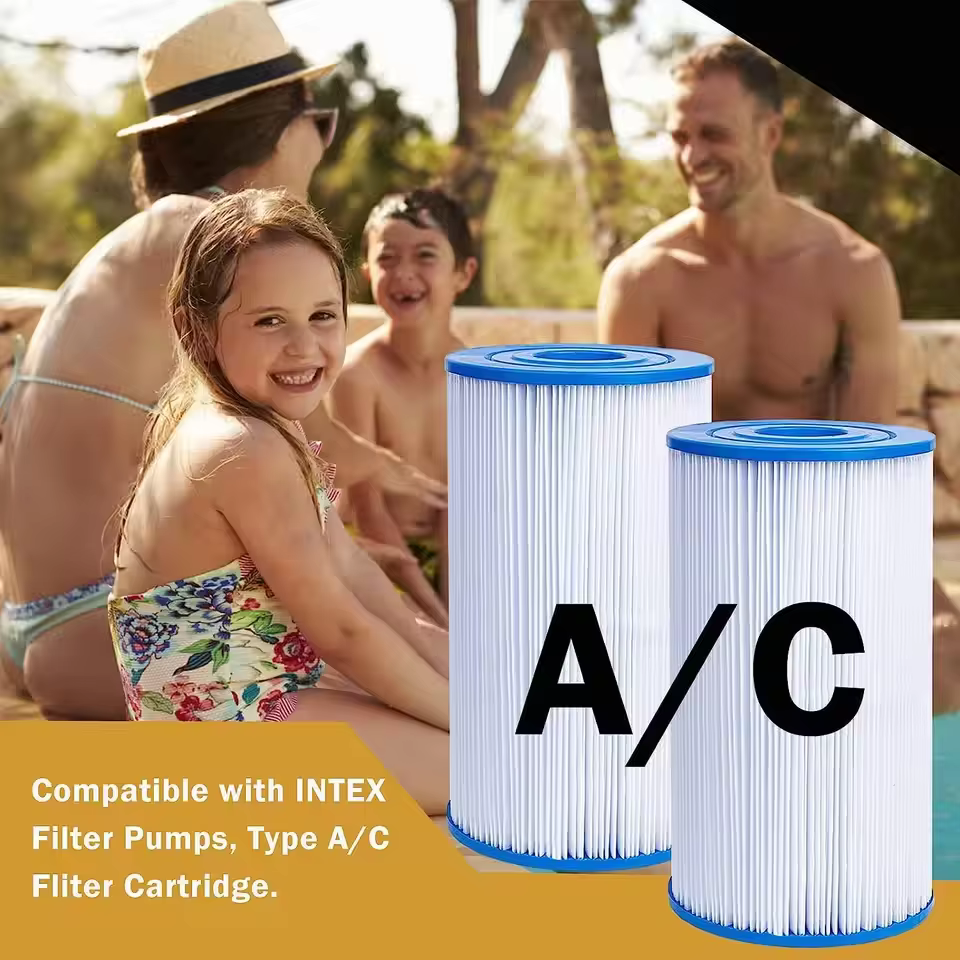 Cartouches de remplacement de filtre pour piscine de type A ou C