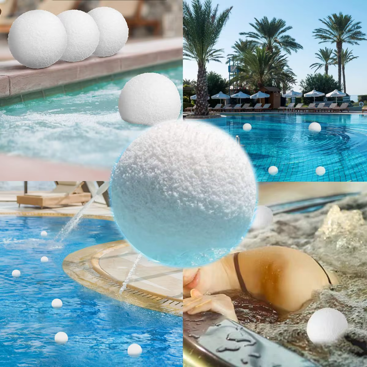 Filtre de piscine réutilisable 3 pouces
