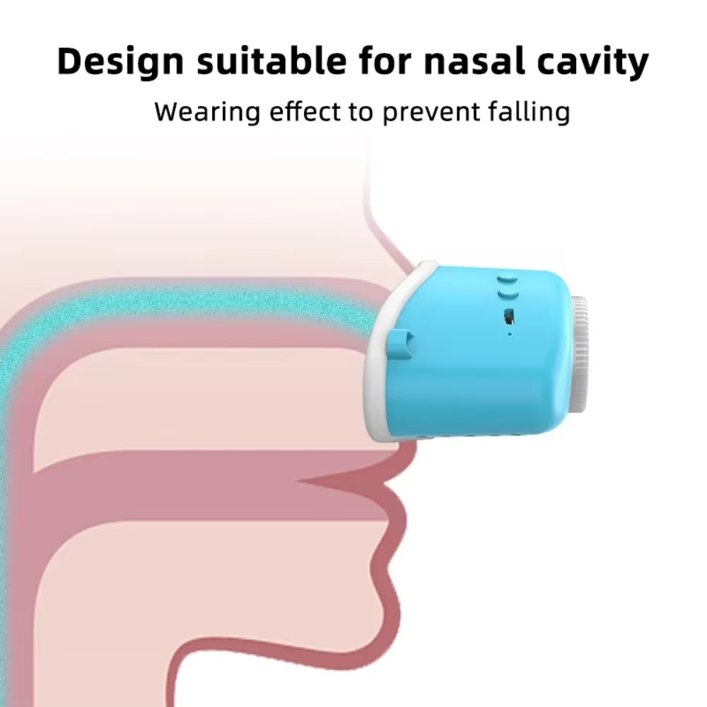 Appareil de traitement de la congestion nasale pour dormir à domicile, anti-sicing atomisé, traitement de relaxation, bouchon, instruments de ronflement