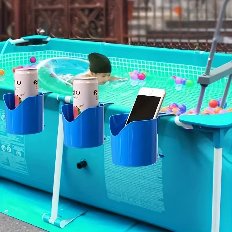 Porte-gobelet robuste pour piscine