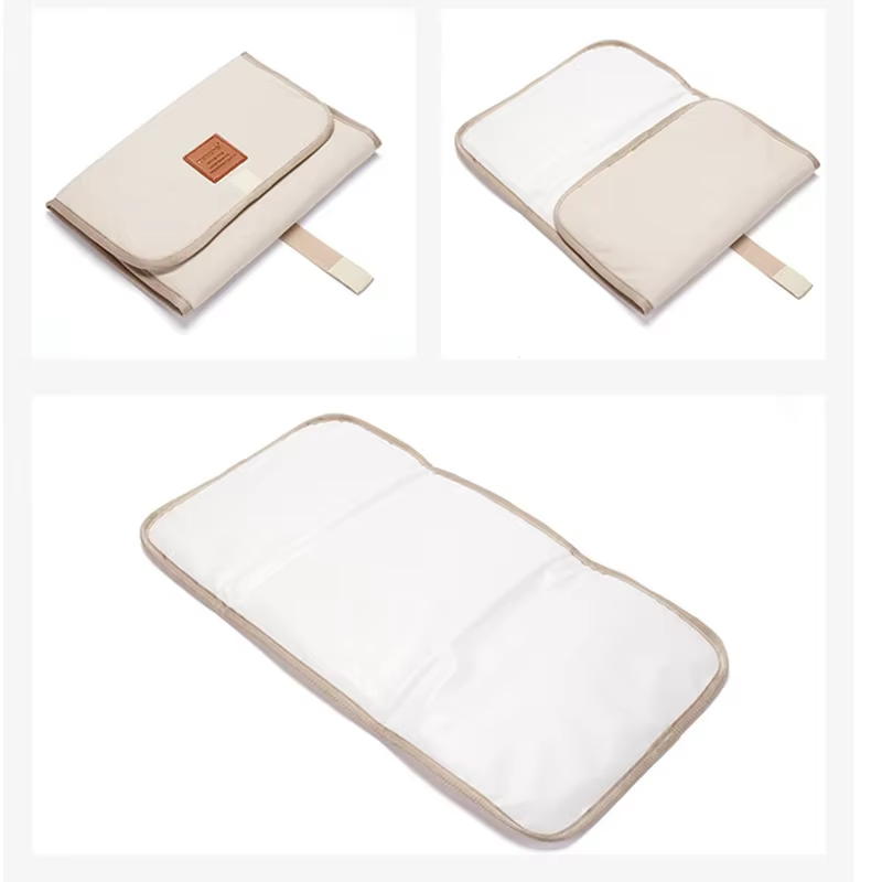 Tapis à langer Portable pliable et lavable pour bébé, Compact, pour voyage, imperméable, pour changer de sol, tapis de jeu