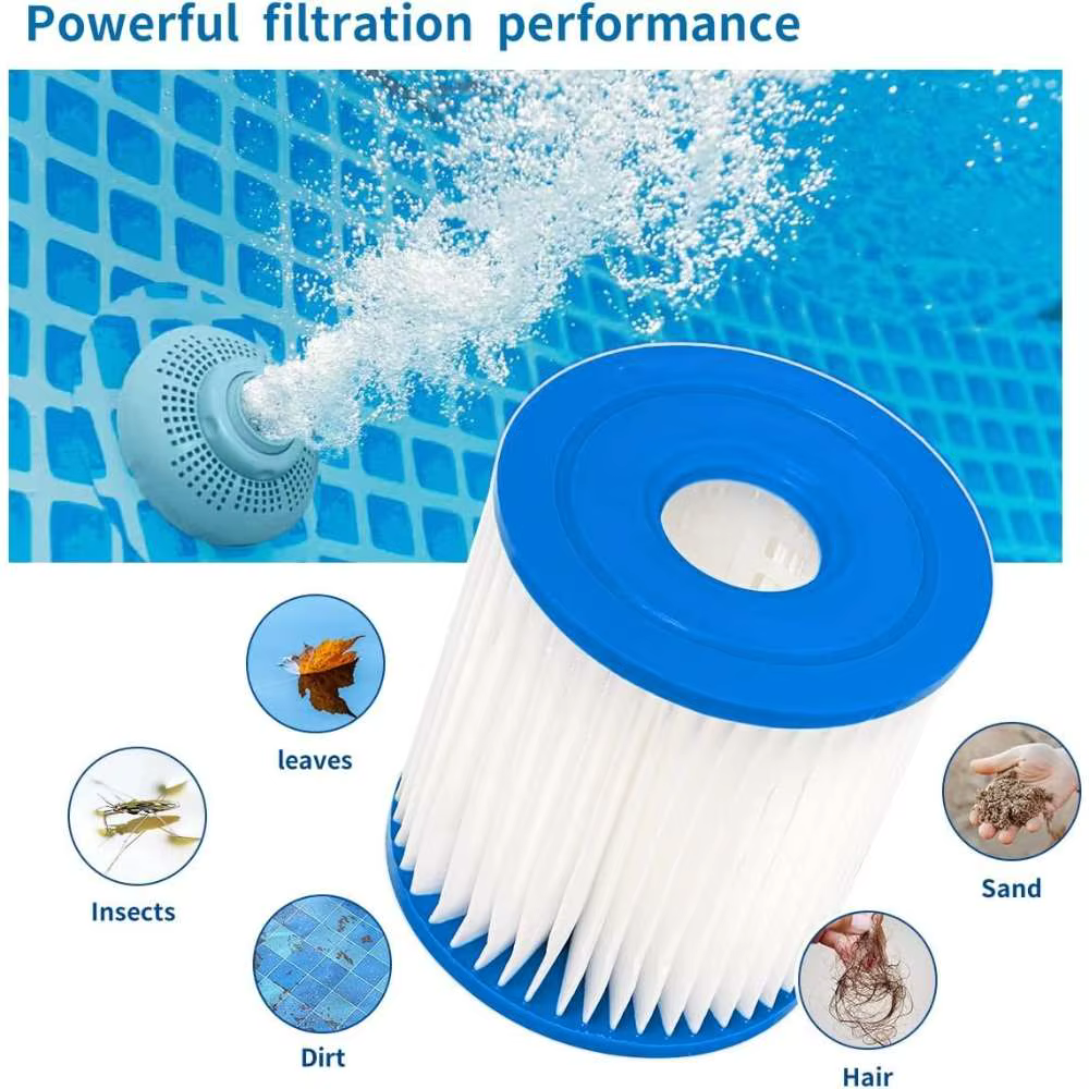 Filtre de piscine Type H 29007E pour pompe Intex 28601 28602 330 GPH