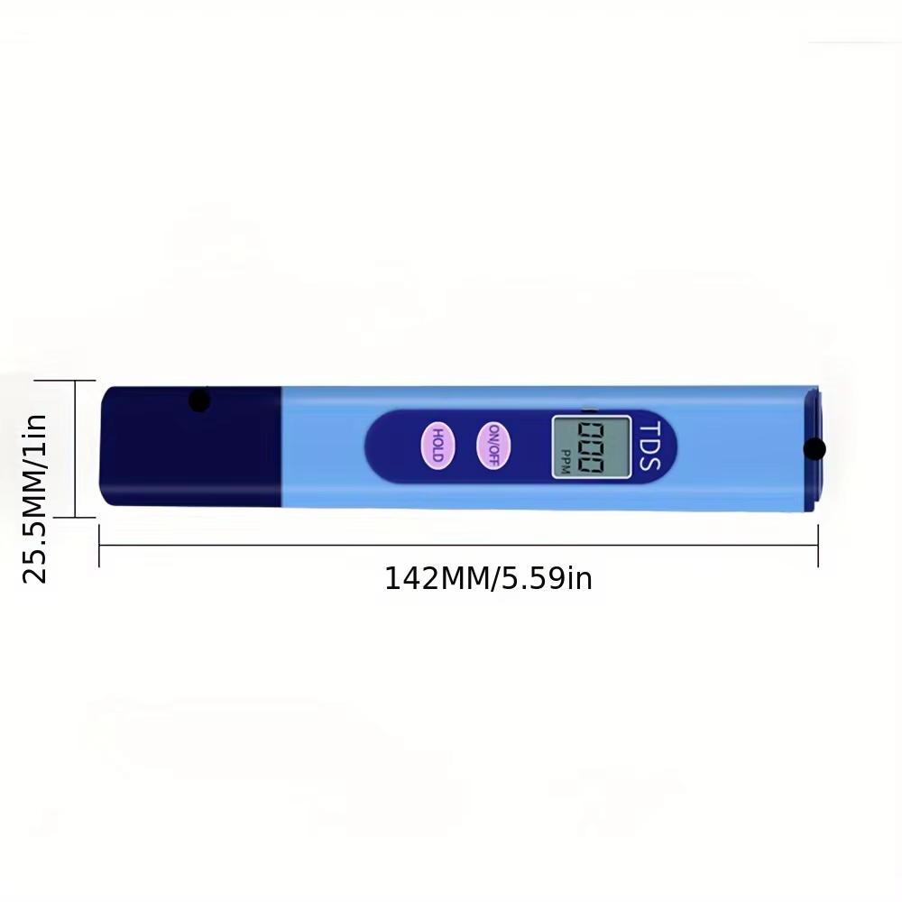 Testeur/compteur de salinité numérique TDS