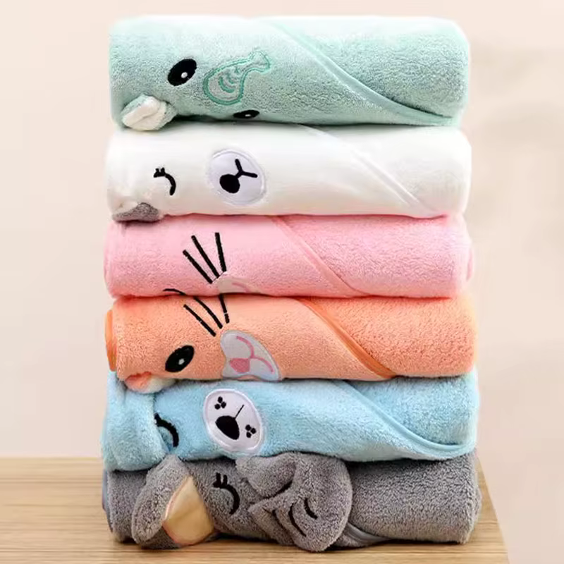 Serviette de bain mignonne pour bébé