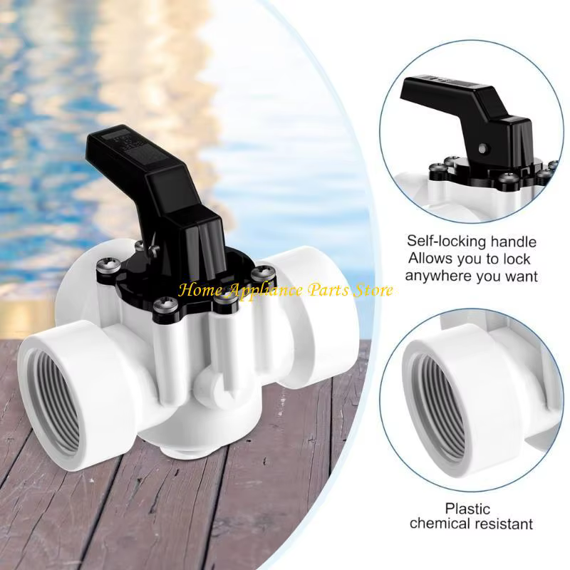 gestion piscine C4DA, vannes remplacement filetées pour piscines spas