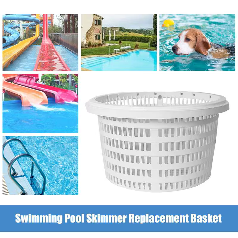Panier d'écumoire de piscine de 19cm