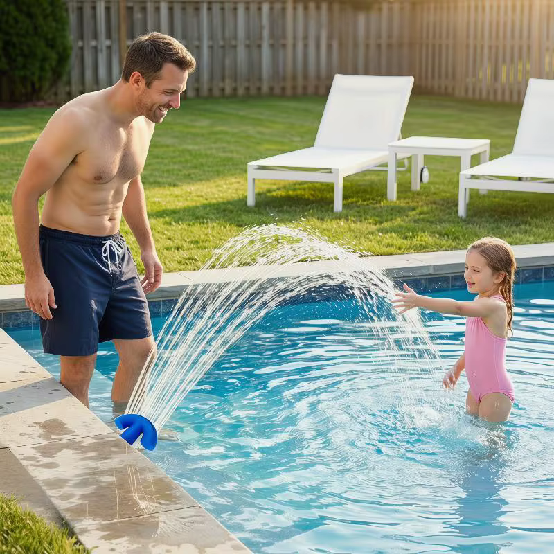 Aérateur de piscine 3/4 pouce à économie d'énergie