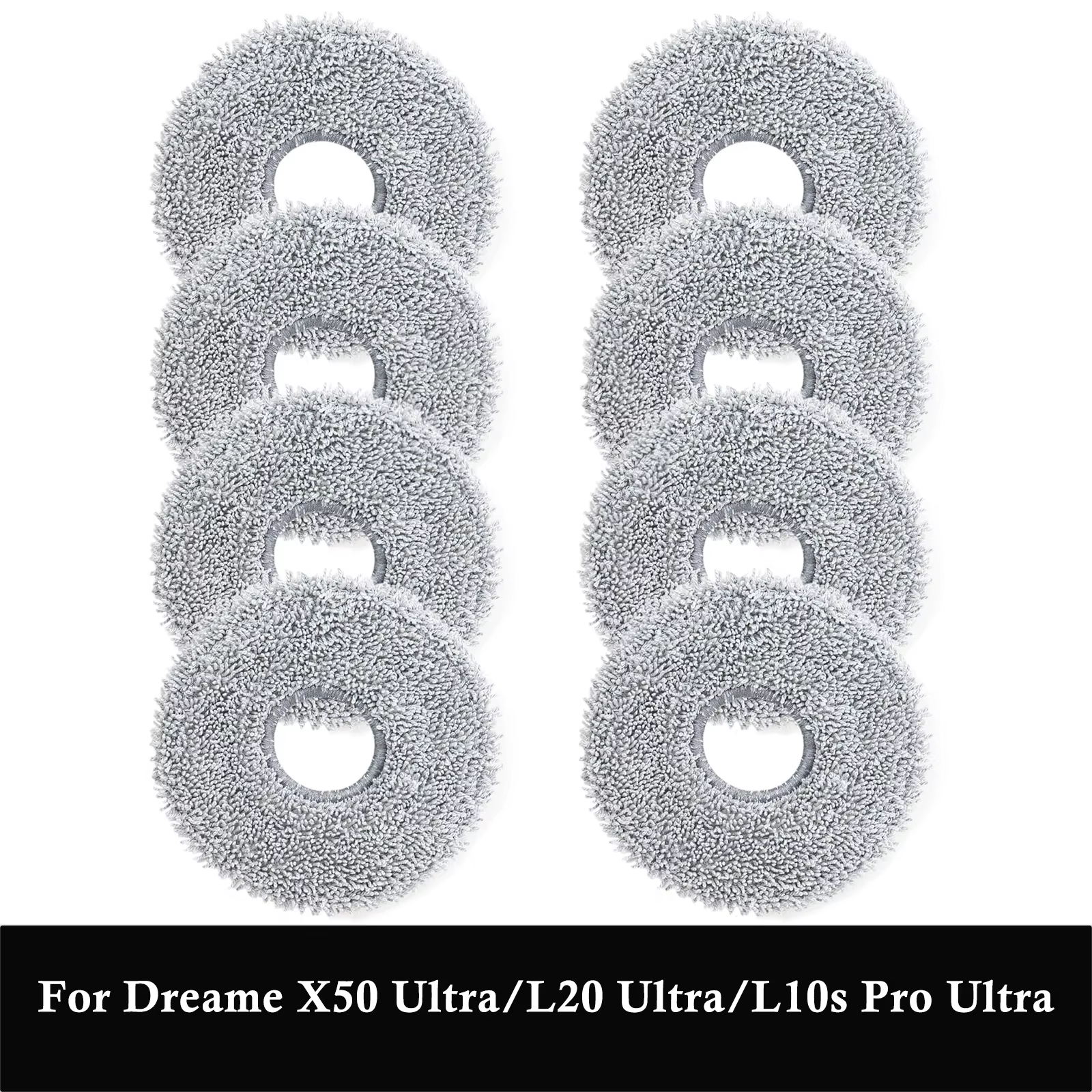 Chiffon de nettoyage pour aspirateur robot Dreame X50 Ultra/L20 Ultra/L10s Pro Ultra/X30 Ultra/L10s Pro Gen2/L10s Plus/L40 Ultra/X40 Ultra
