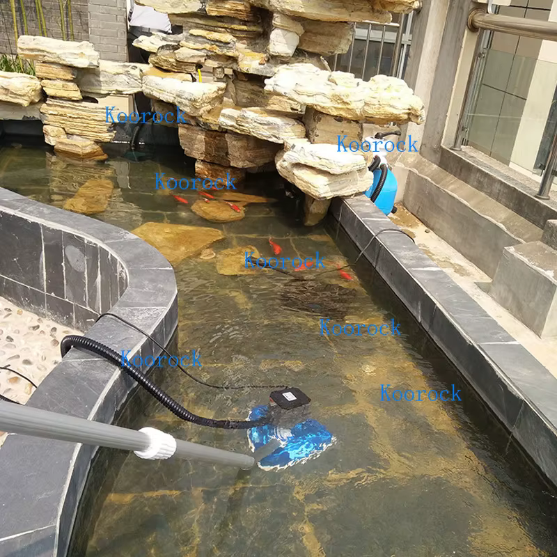 Nettoyeur de piscine automatique pour petits étangs moyens