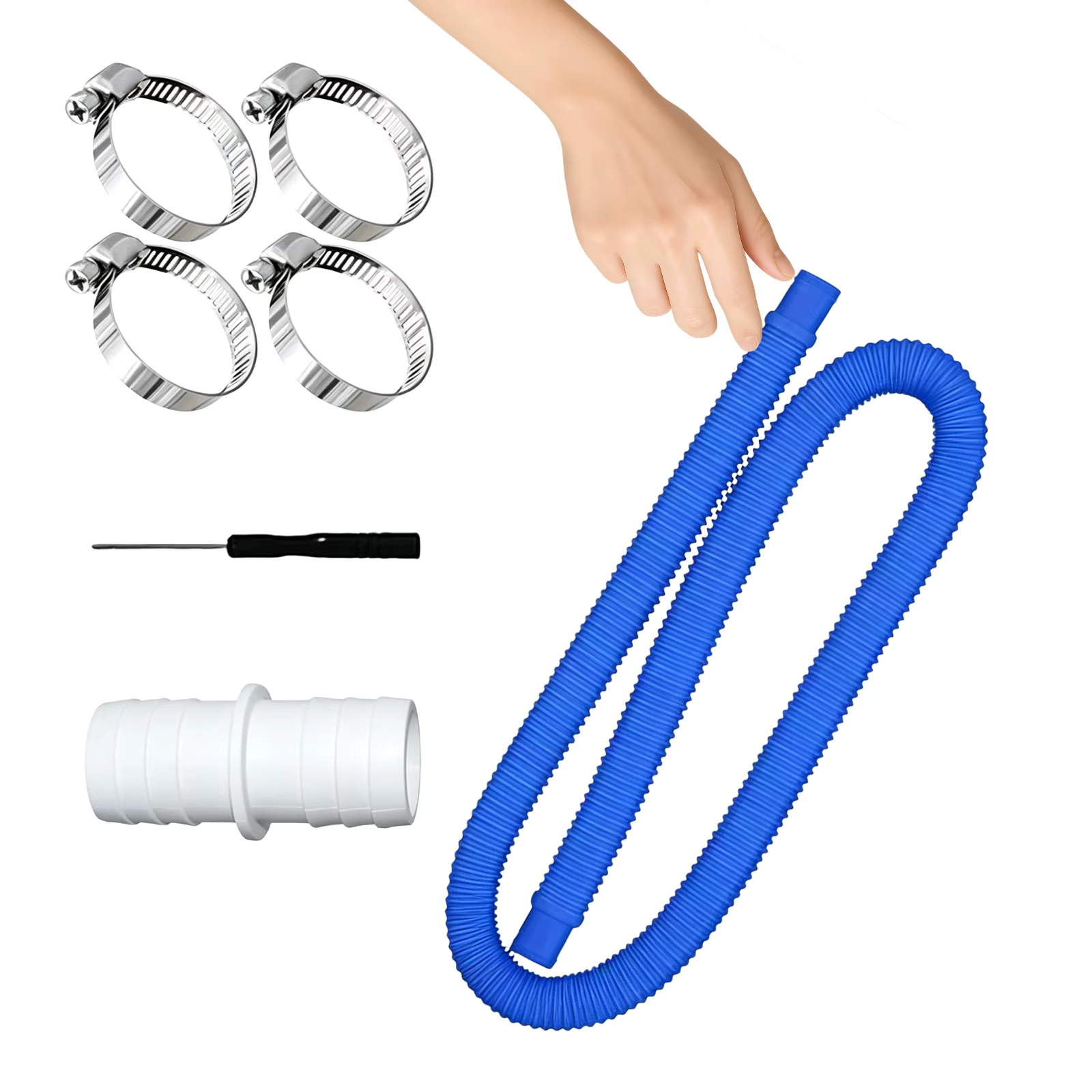 Tuyaux flexibles pour pompes filtrantes de 1