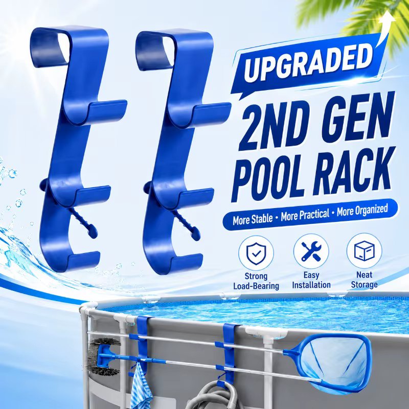Support de filet à feuilles pour piscine