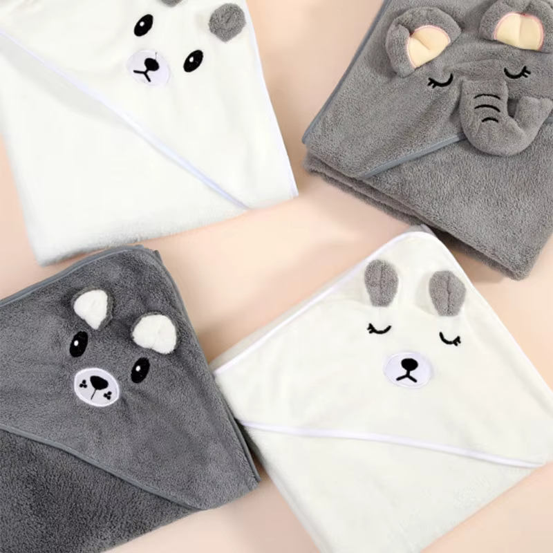 Serviette de bain mignonne pour bébé