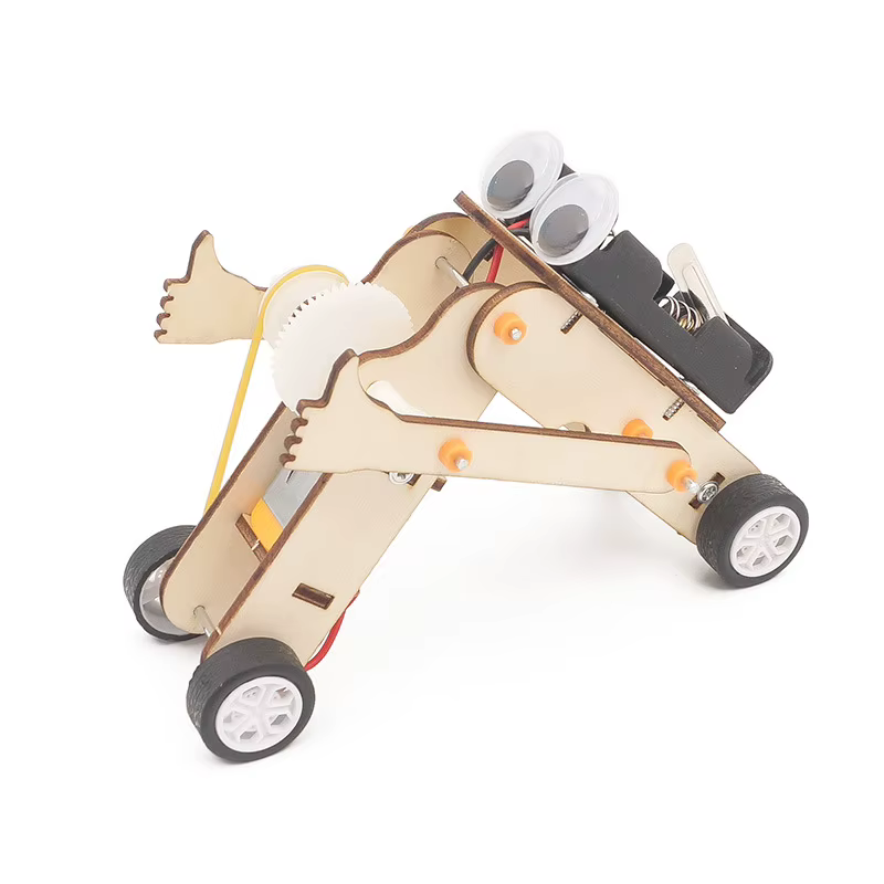 Bricolage comme Robot jouets STEM technologie Science Kit d'outils expérimentaux apprentissage éducatif jeux de Puzzle en bois pour enfants cadeau