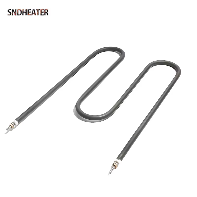 SNDHEATER 230V 1200W Élément chauffant électrique en forme de W/M 2U Vert en acier inoxydable 304