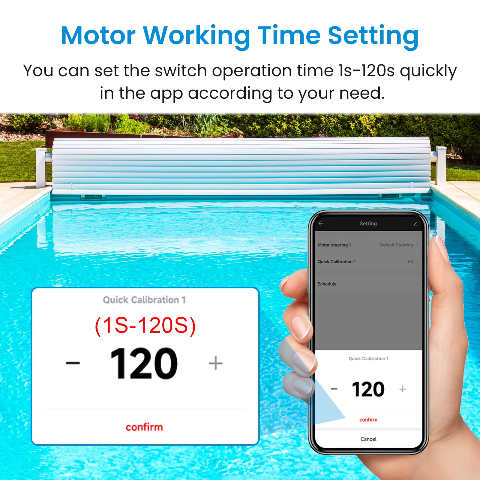 Tuya Smart Life – couvercle de piscine WiFi
