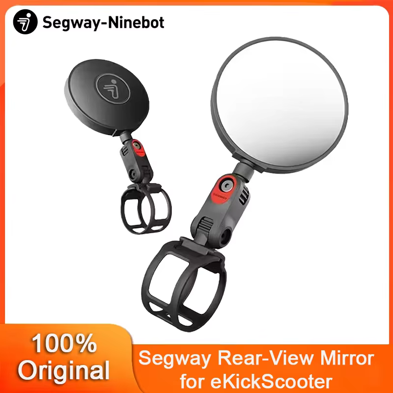 Rétroviseur d'origine pour Ninebot de Segway ZT3 Pro GT3 G3 G2 G30 F3 Pro E3 E2 Pro Scooter 360 °   Miroirs convexes rotatifs