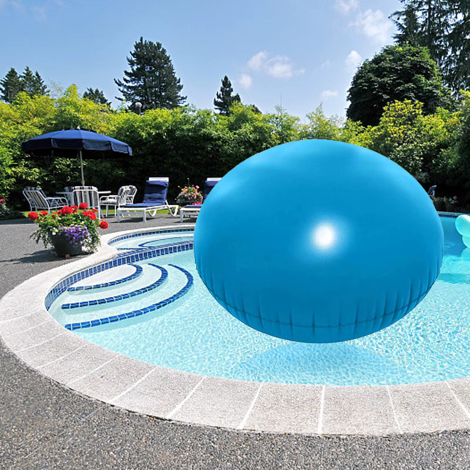 Oreiller d'air de piscine