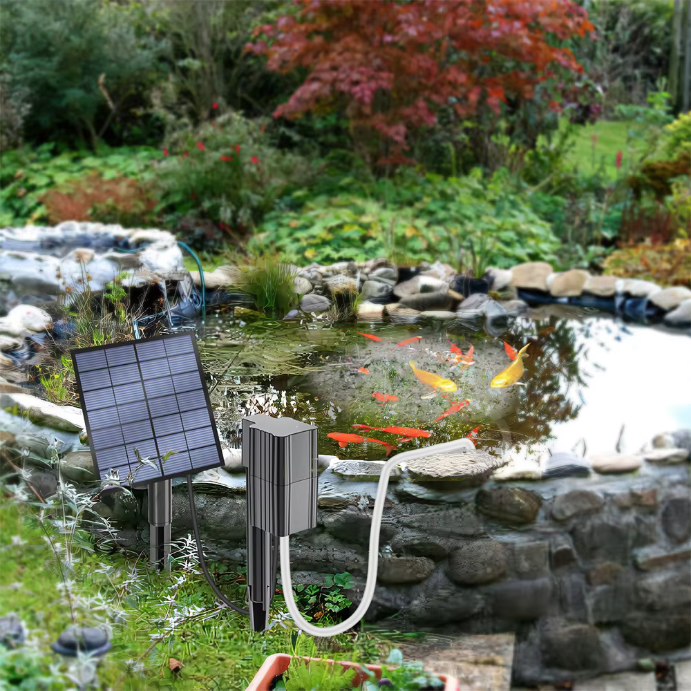 Aérateur solaire pour bassin 2