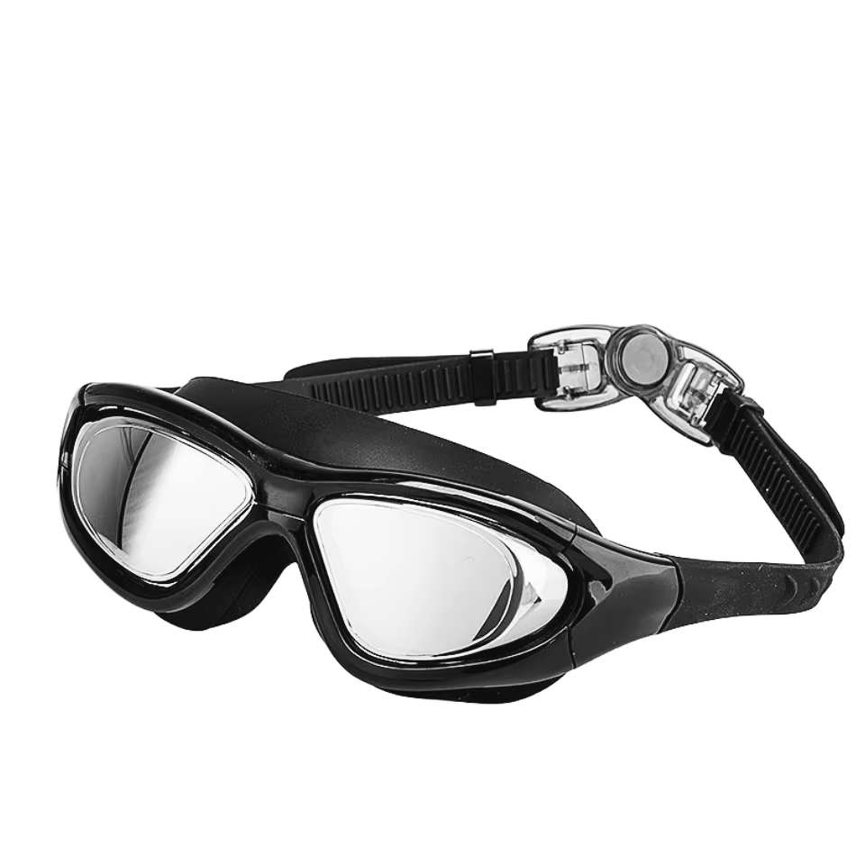 Lunettes de natation à grande monture pour hommes et femmes