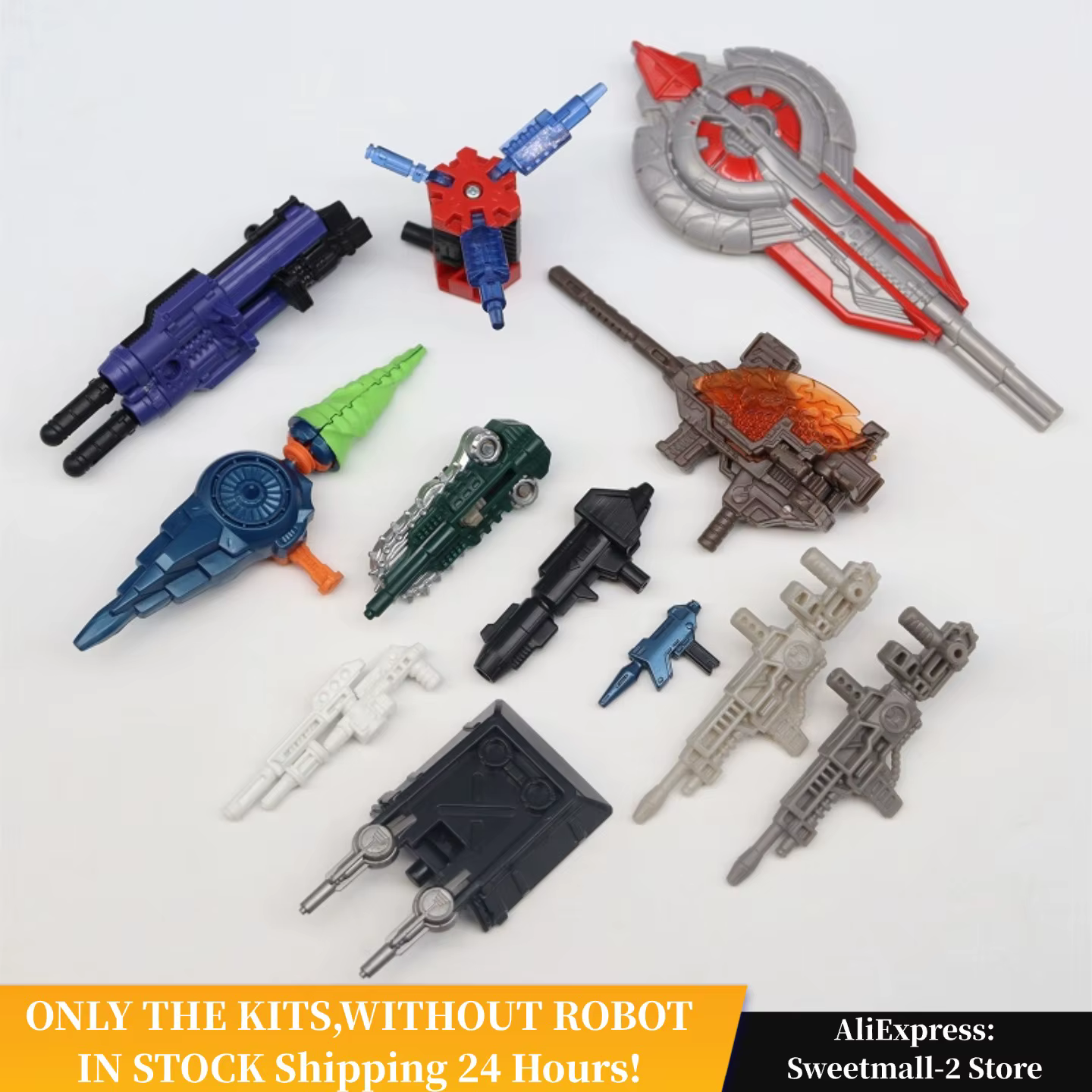 Stocks restants d'usine : Accessoires ABS GUN pour Robots in Disguise R.I.D Movie4/5 Botcon TF