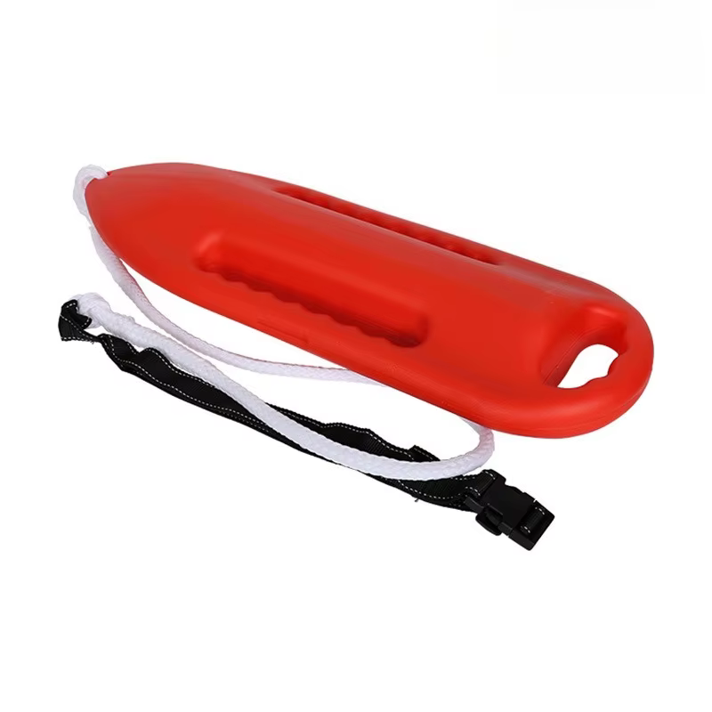 Bouée de sauvetage professionnelle pour la natation en eau libre, flotteur de sauvetage à 6 poignées, équipement de sauvetage pour le kayak et la plongée avec tuba