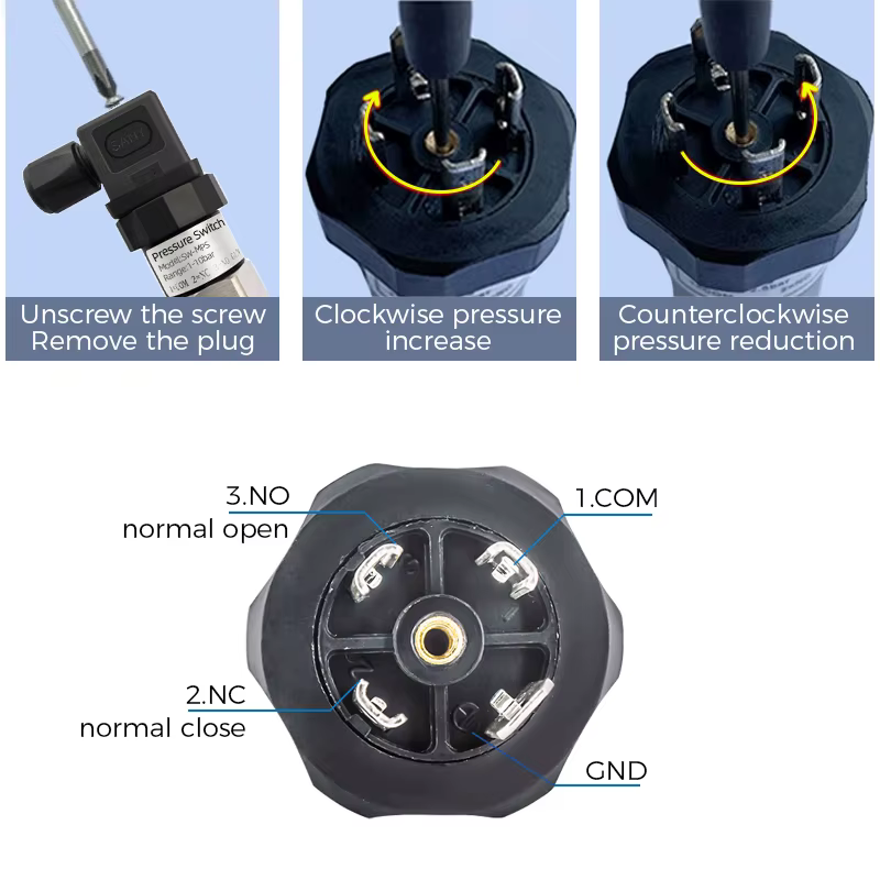 Pressostat mécanique réglable
