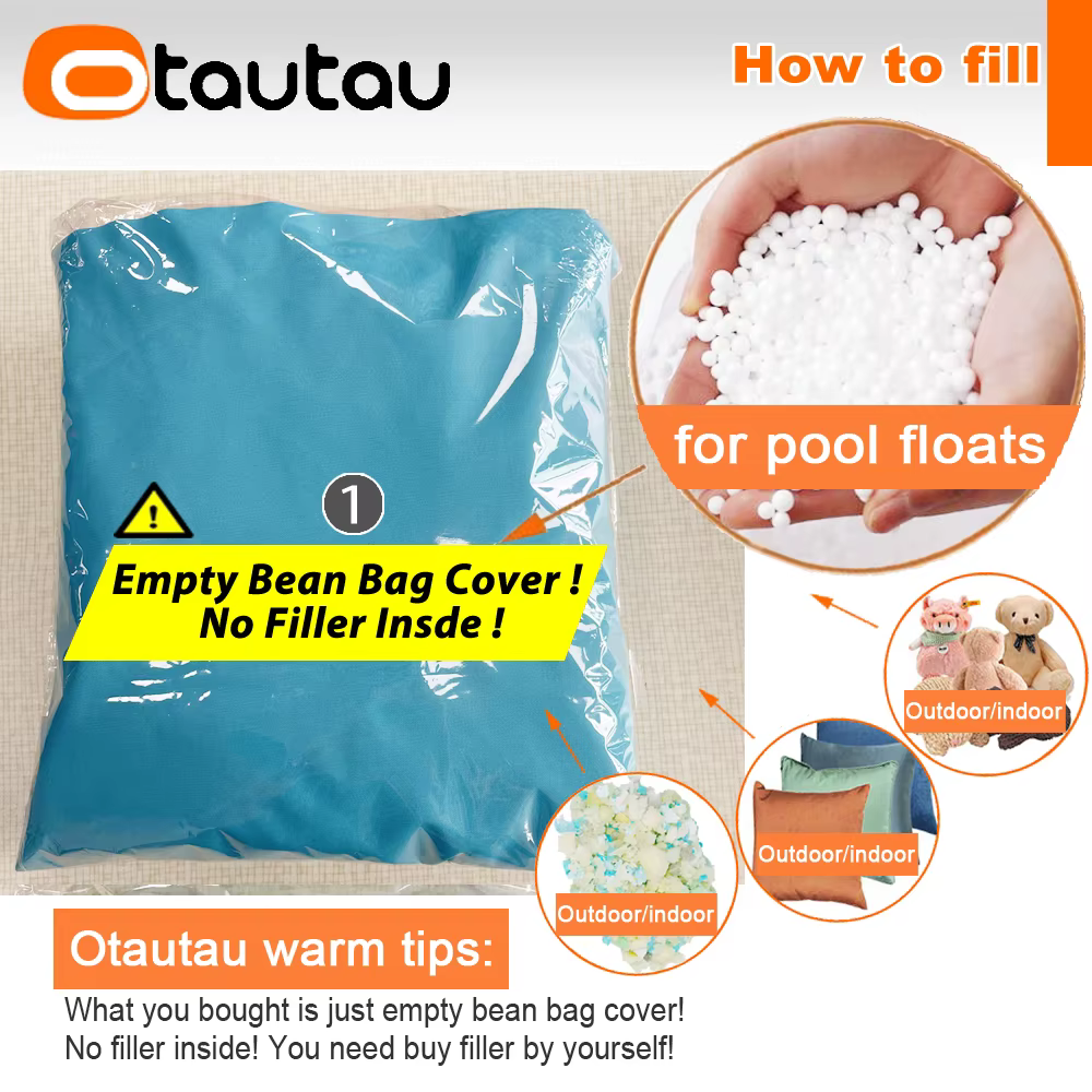 Housse de pouf gonflable 2 places OTAUTAU pour extérieur